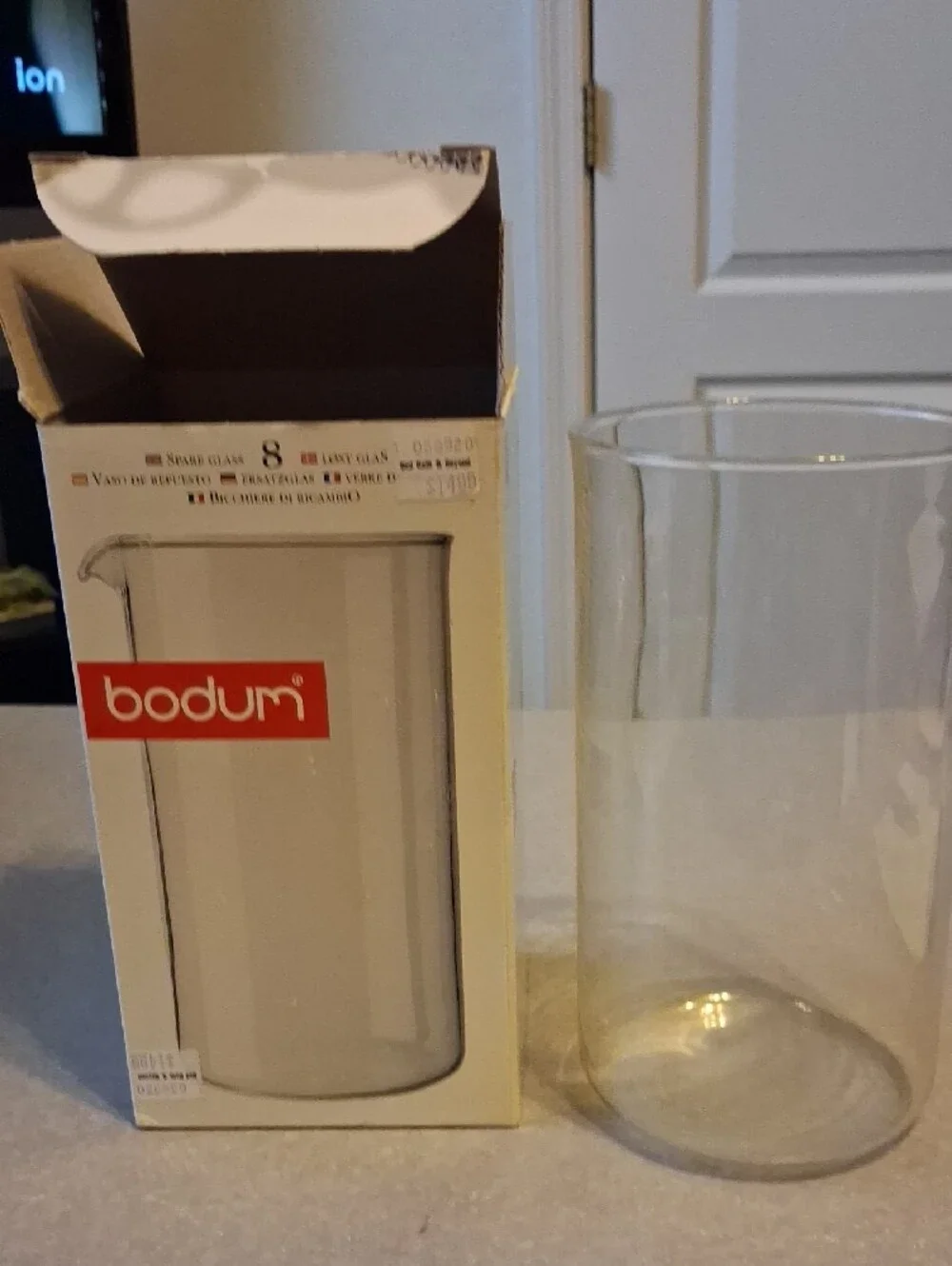 Bodum Clear Glass Carafe New In Box